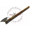 MEDIEVAL VIKING BERSERKER WARRIOR BEARDED AXE RAIDER CARBON STEEL TOOL